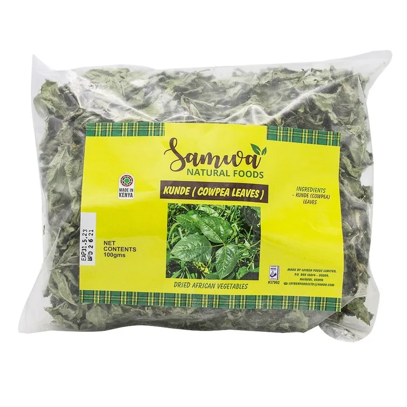 Dried Kunde (Cowpea Leaves)